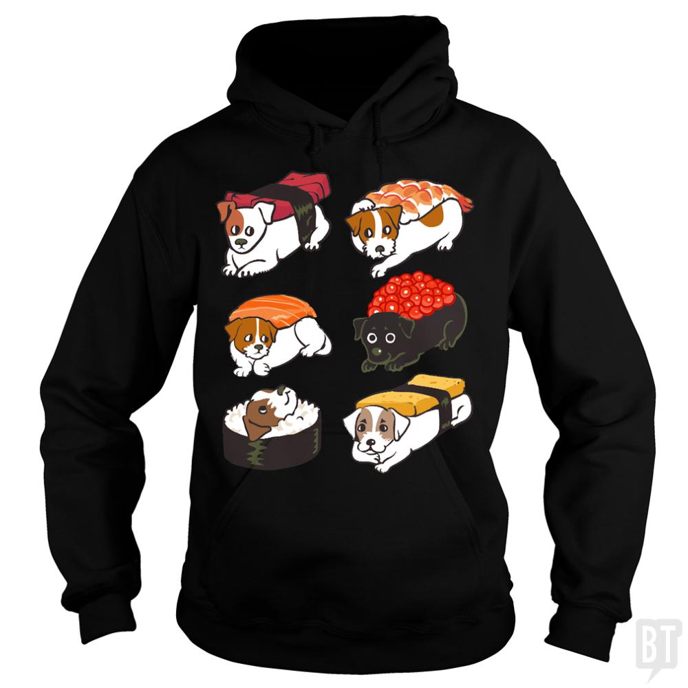 Sushi Doggo - Adult & Kids T-Shirts, Sweatshirts & Hoodies apparel design preview 1