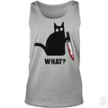 What? Tank Tops - Adult & Kids T-Shirts, Sweatshirts & Hoodies apparel design preview 1