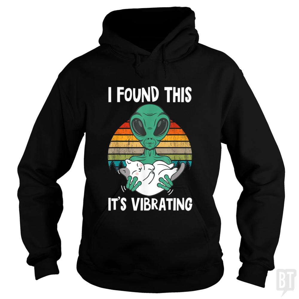 I Found This It's Vibrating - Adult & Kids T-Shirts, Sweatshirts & Hoodies apparel design preview 1