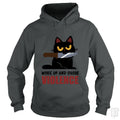 Violent Cat - Adult & Kids T-Shirts, Sweatshirts & Hoodies apparel design preview 1