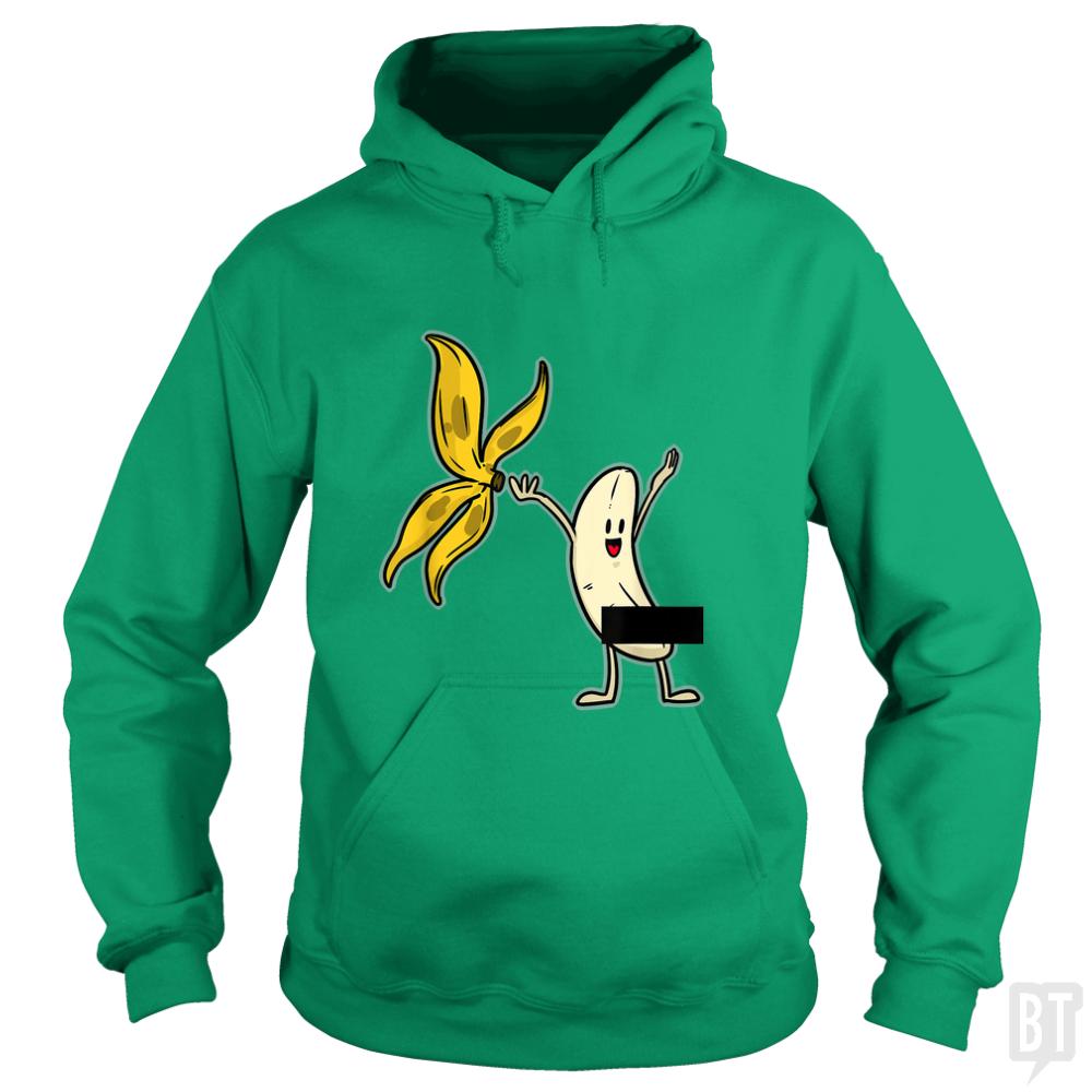 Banana Striptease - Adult & Kids T-Shirts, Sweatshirts & Hoodies apparel design preview 1