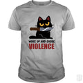Violent Cat - Adult & Kids T-Shirts, Sweatshirts & Hoodies apparel design preview 1