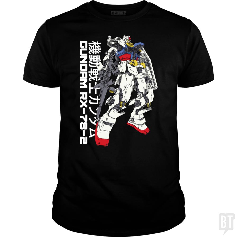 Gundam RX-78-2 - Adult & Kids T-Shirts, Sweatshirts & Hoodies apparel design preview 1