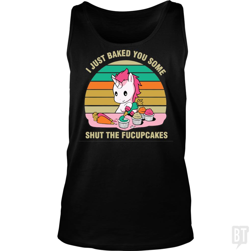 Baking Unicorn Tank Tops - Adult & Kids T-Shirts, Sweatshirts & Hoodies apparel design preview 1