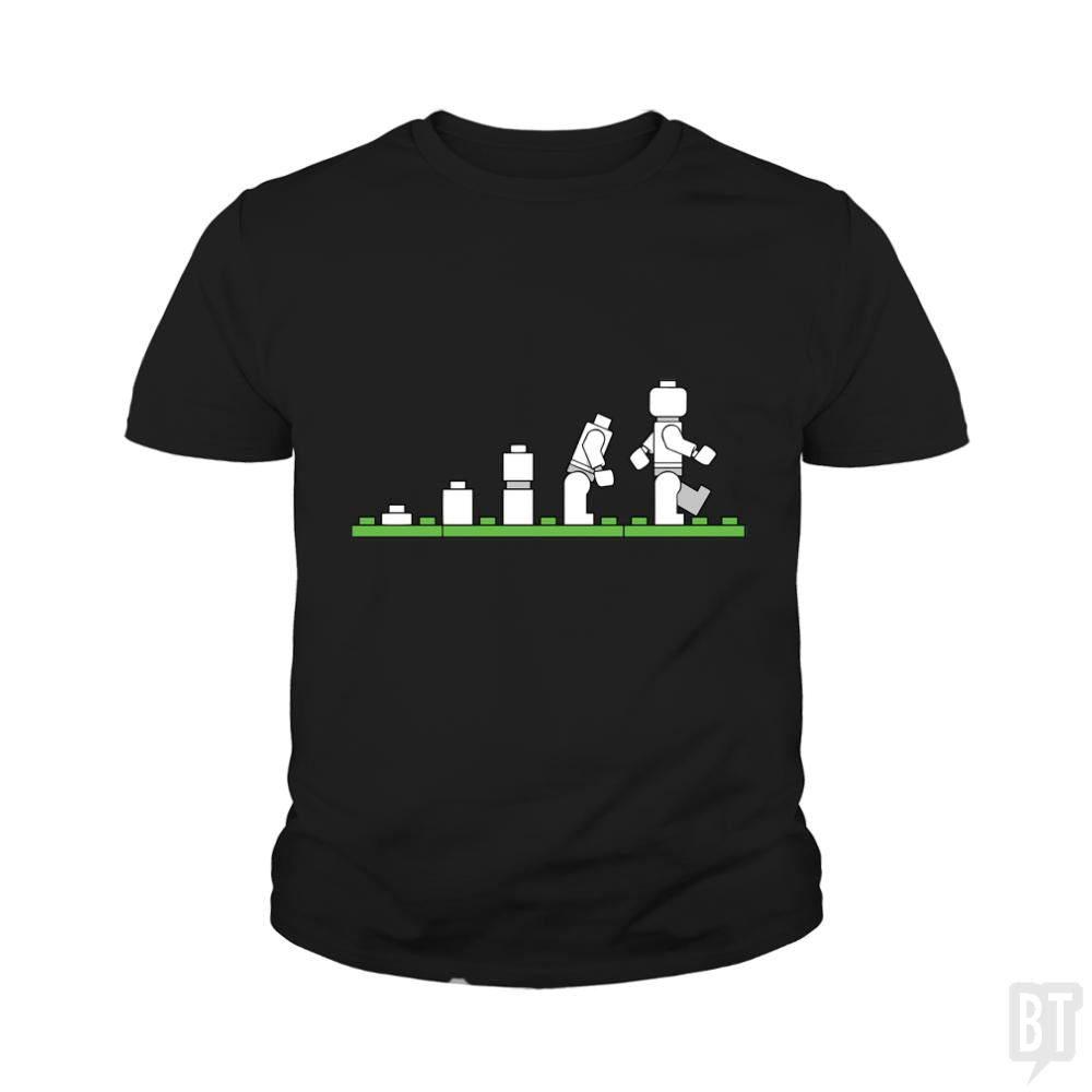 Legolution - Adult & Kids T-Shirts, Sweatshirts & Hoodies apparel design preview 1