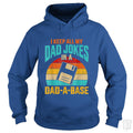 I Keep All My Dad Jokes In A Dad-A-Base - Adult & Kids T-Shirts, Sweatshirts & Hoodies apparel design preview 1