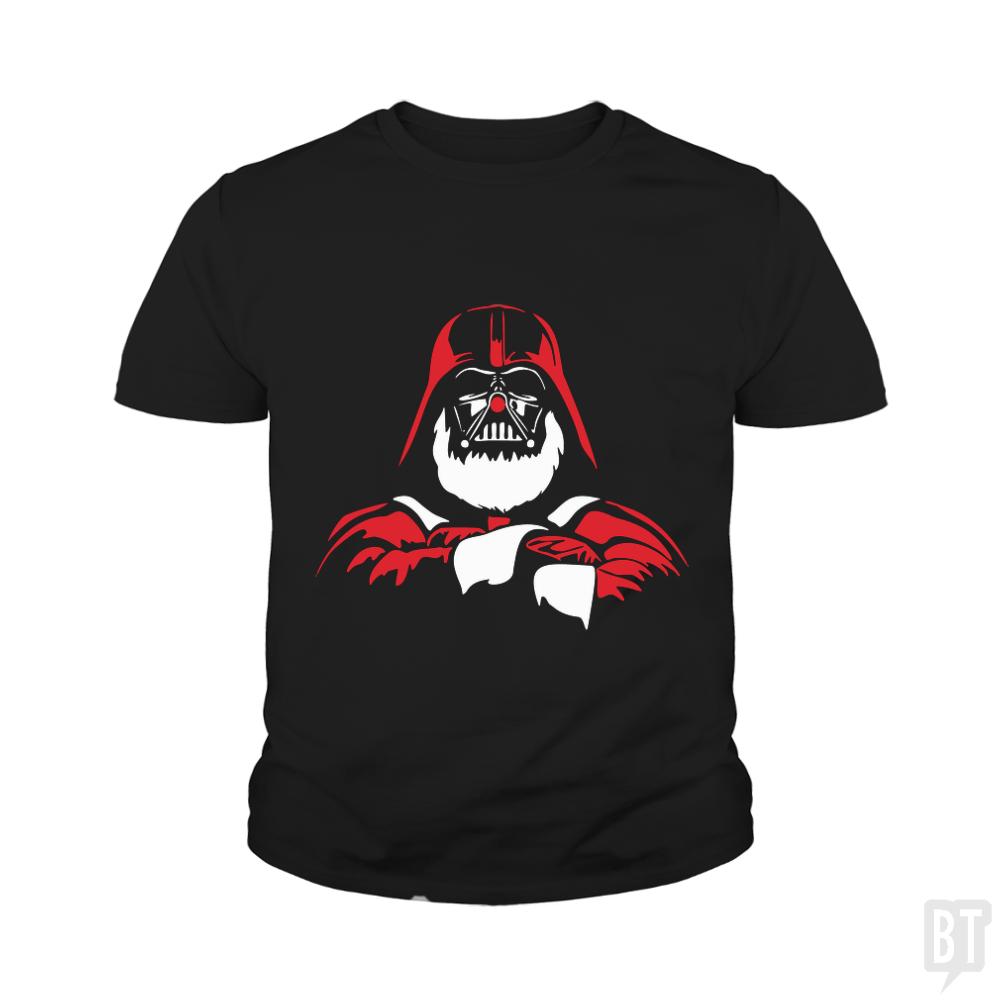 Darth Santa - Adult & Kids T-Shirts, Sweatshirts & Hoodies apparel design preview 1