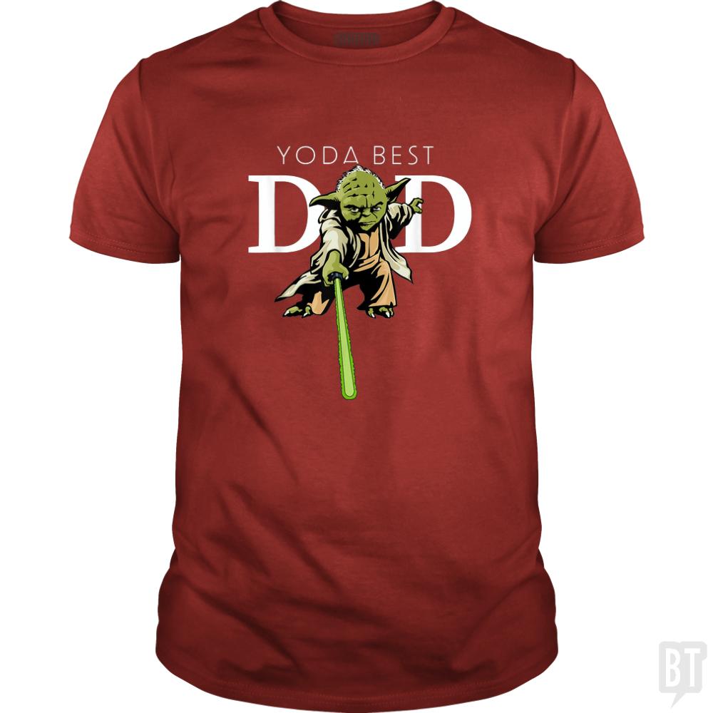 Yoda Best Dad - Adult & Kids T-Shirts, Sweatshirts & Hoodies apparel design preview 1
