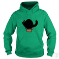 Black Cat Tiny Box - Adult & Kids T-Shirts, Sweatshirts & Hoodies apparel design preview 1