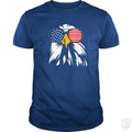 Patriotic Eagle - Adult & Kids T-Shirts, Sweatshirts & Hoodies apparel design preview 1