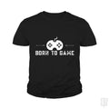 Born To Game - Adult & Kids T-Shirts, Sweatshirts & Hoodies apparel design preview 1