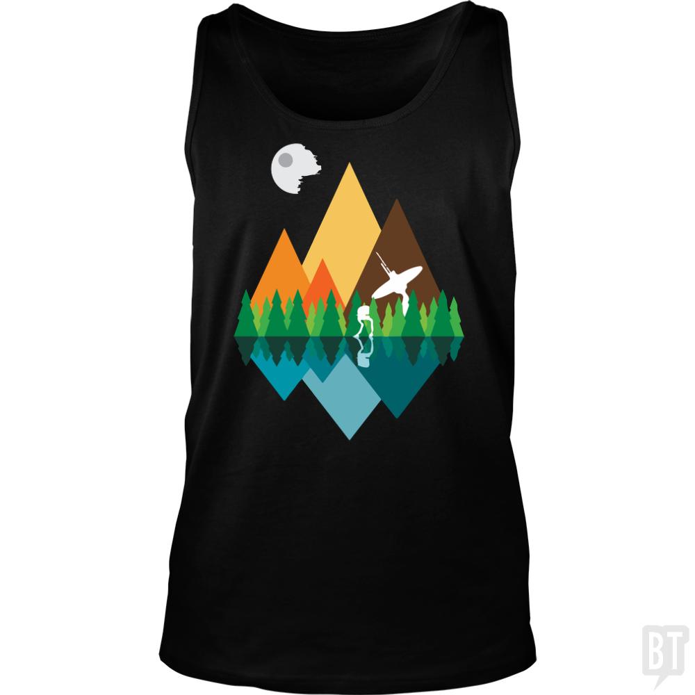 Camping Tank Tops - Adult & Kids T-Shirts, Sweatshirts & Hoodies apparel design preview 1