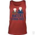 Haters Gonna Hate Tank Tops - Adult & Kids T-Shirts, Sweatshirts & Hoodies apparel design preview 1