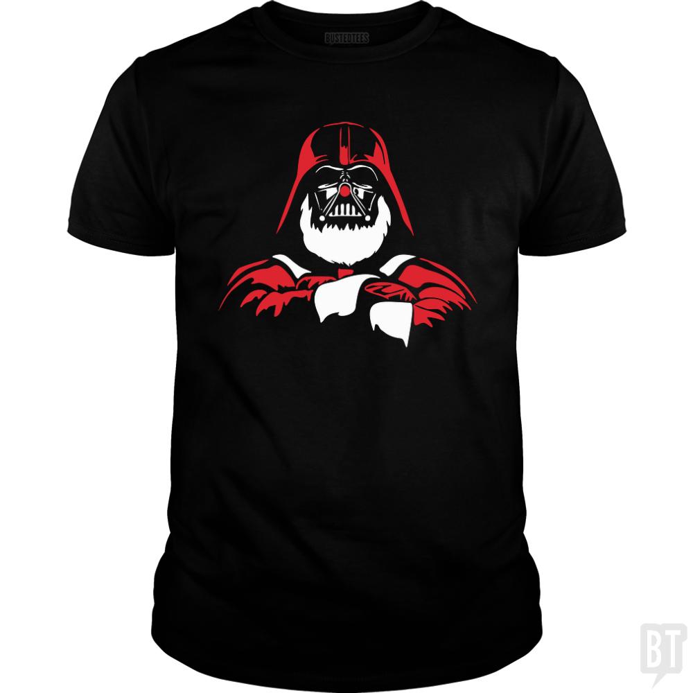 Darth Santa - Adult & Kids T-Shirts, Sweatshirts & Hoodies apparel design preview 1