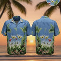 Retro Tropical Men's Classic Hawaiian Button Down - Adult & Kids T-Shirts, Sweatshirts & Hoodies apparel design preview 1