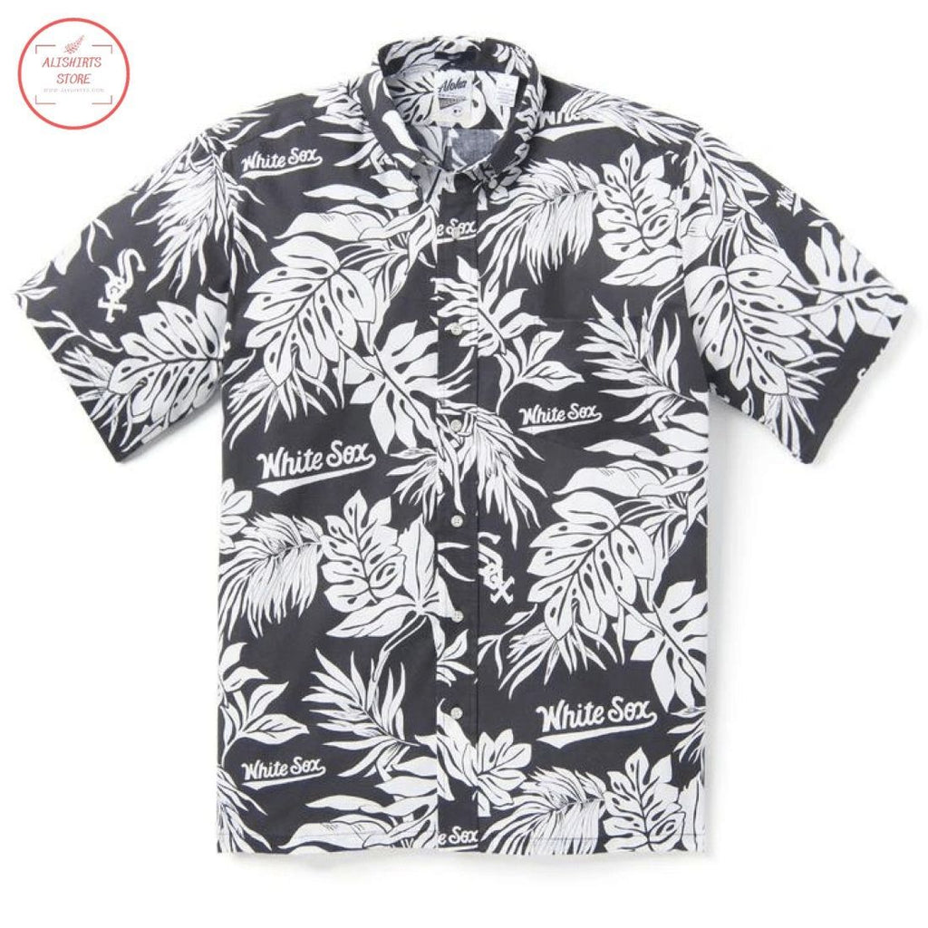 Reyn Spooner Showcases Chicago White Sox on Hawaiian - Adult & Kids T-Shirts, Sweatshirts & Hoodies apparel design preview 1