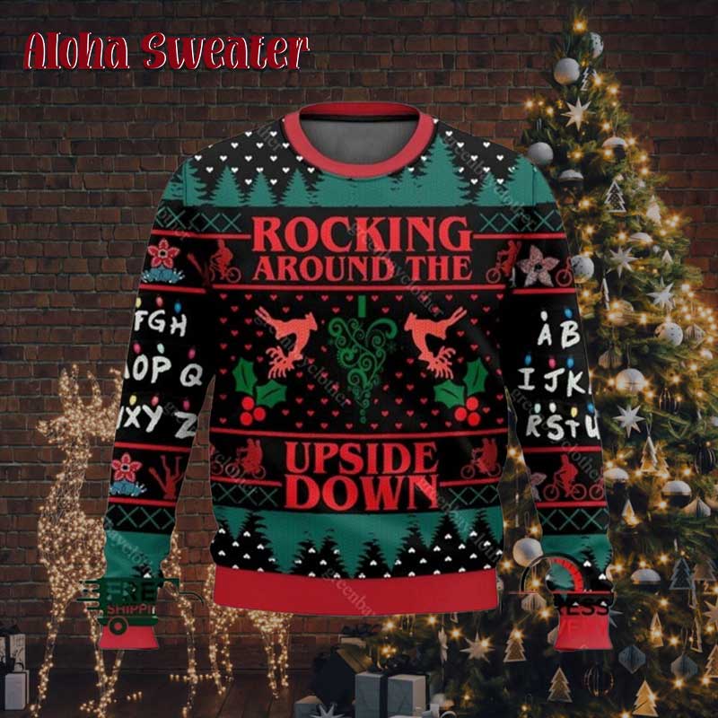 Eleven From Stranger Things Ugly Christmas Sweater - Holiday Gift product image 5
