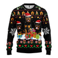 Rottweiler 3D Ugly Christmas Sweater - Holiday Gift product image