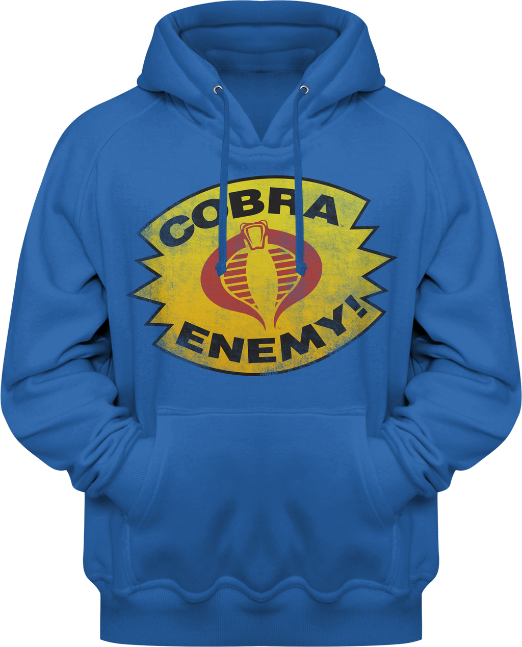 Royal Blue Cobra Enemy GI Joe - Adult & Kids T-Shirts, Sweatshirts & Hoodies apparel design preview 1