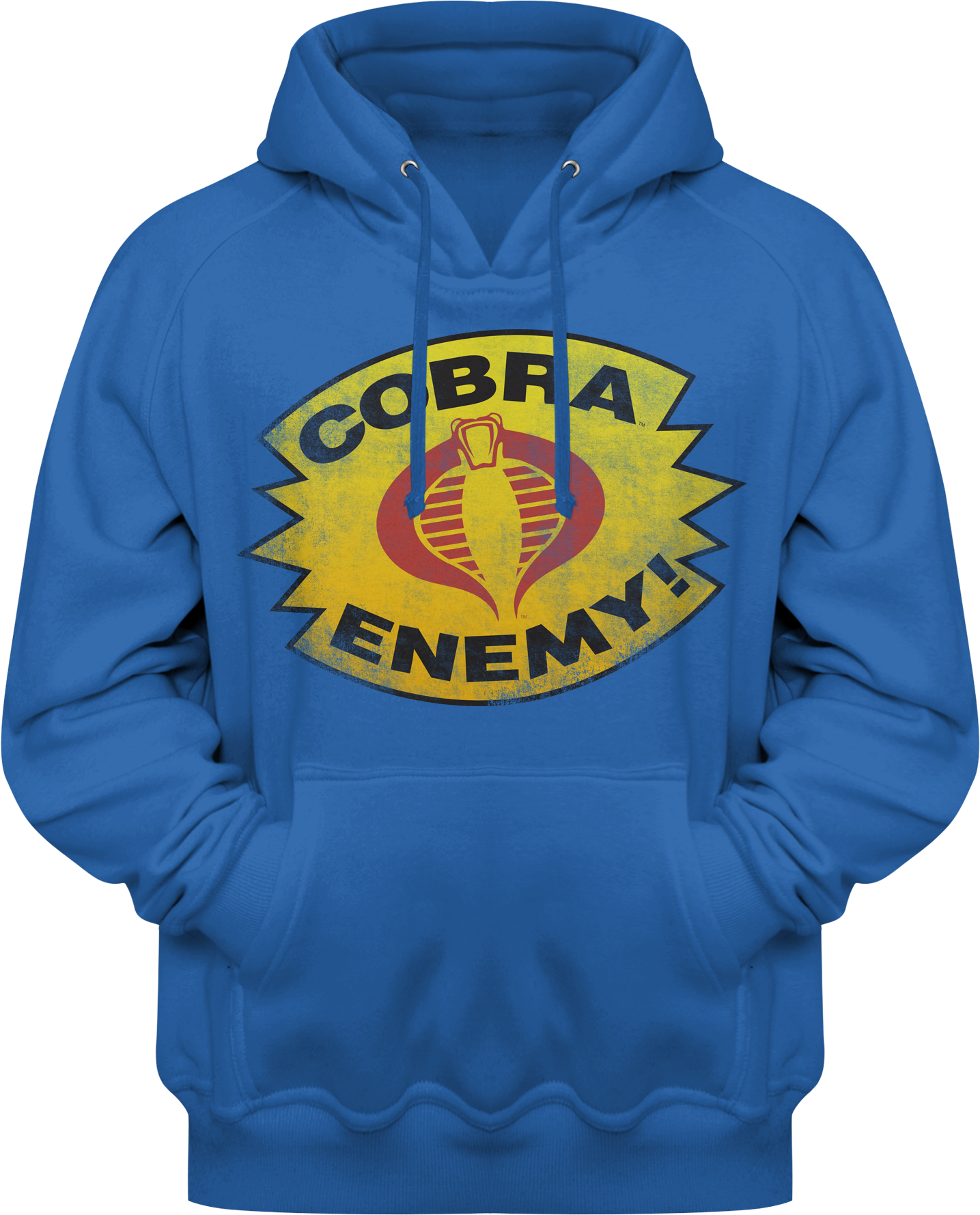 Royal Blue Cobra Enemy GI Joe - Adult & Kids T-Shirts, Sweatshirts & Hoodies apparel design preview 1