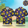 Retro Yellow Rubber Duck Hawaiian for Men with - Adult & Kids T-Shirts, Sweatshirts & Hoodies apparel design preview 1