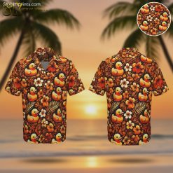 Tropical Paradise Rubber Ducky Hawaiian for Men with - Adult & Kids T-Shirts, Sweatshirts & Hoodies apparel design preview 1