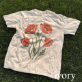 Vintage Poppy Flower Graphic Botanical Nature Art - Adult & Kids T-Shirts, Sweatshirts & Hoodies apparel design preview 1