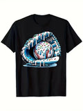 Baseball Donut Graphic Fun Sports - Adult & Kids T-Shirts, Sweatshirts & Hoodies apparel design preview 1