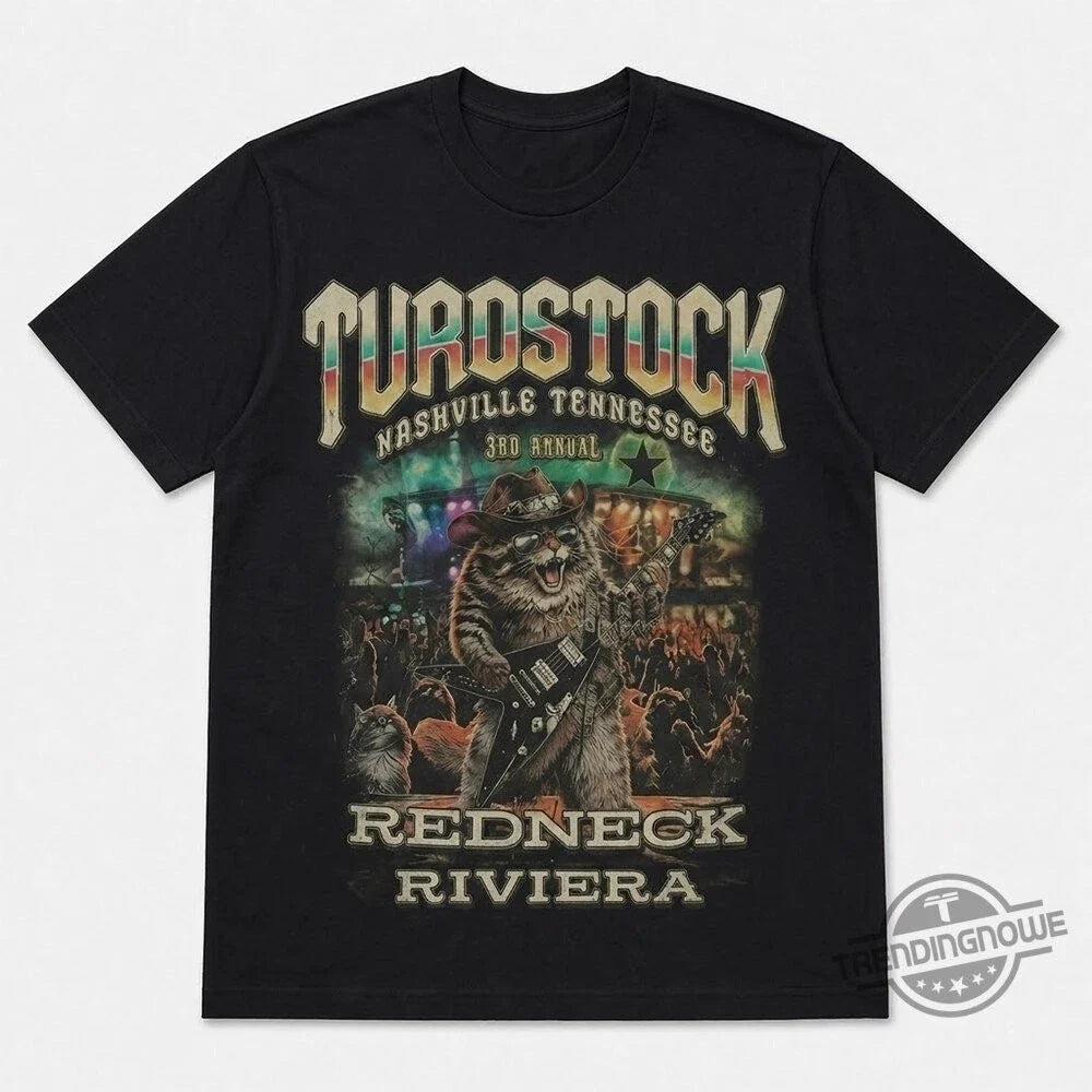 2026 Redneck Riviera Wearing Turdstock - Adult & Kids T-Shirts, Sweatshirts & Hoodies apparel design preview 1