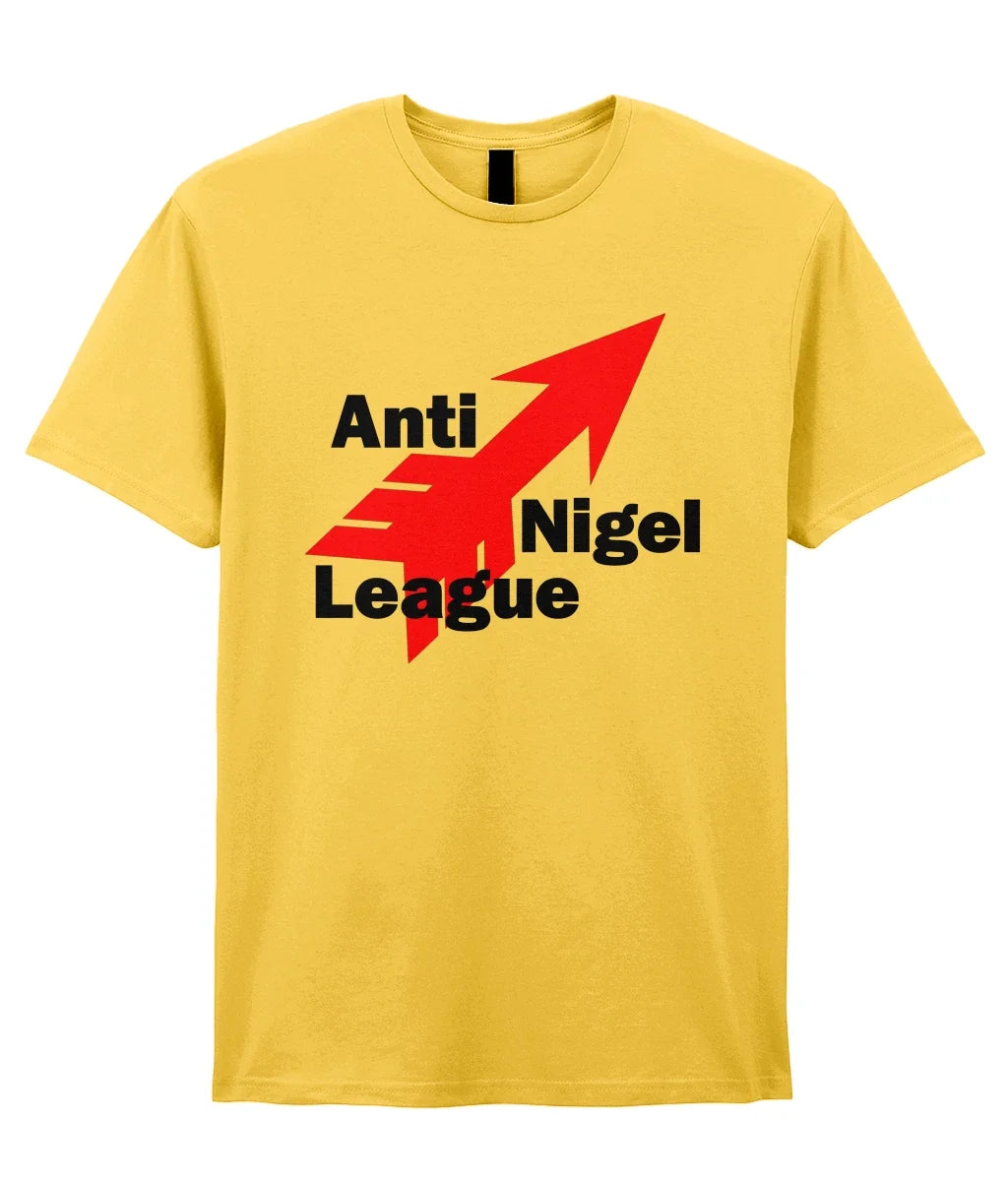 Anti Nigel League Anti-Fascist Farage Reform - Adult & Kids T-Shirts, Sweatshirts & Hoodies apparel design preview 1