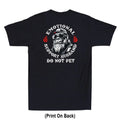 Emotional Support Husband Do Not Pet Funny Monkey - Adult & Kids T-Shirts, Sweatshirts & Hoodies apparel design preview 1