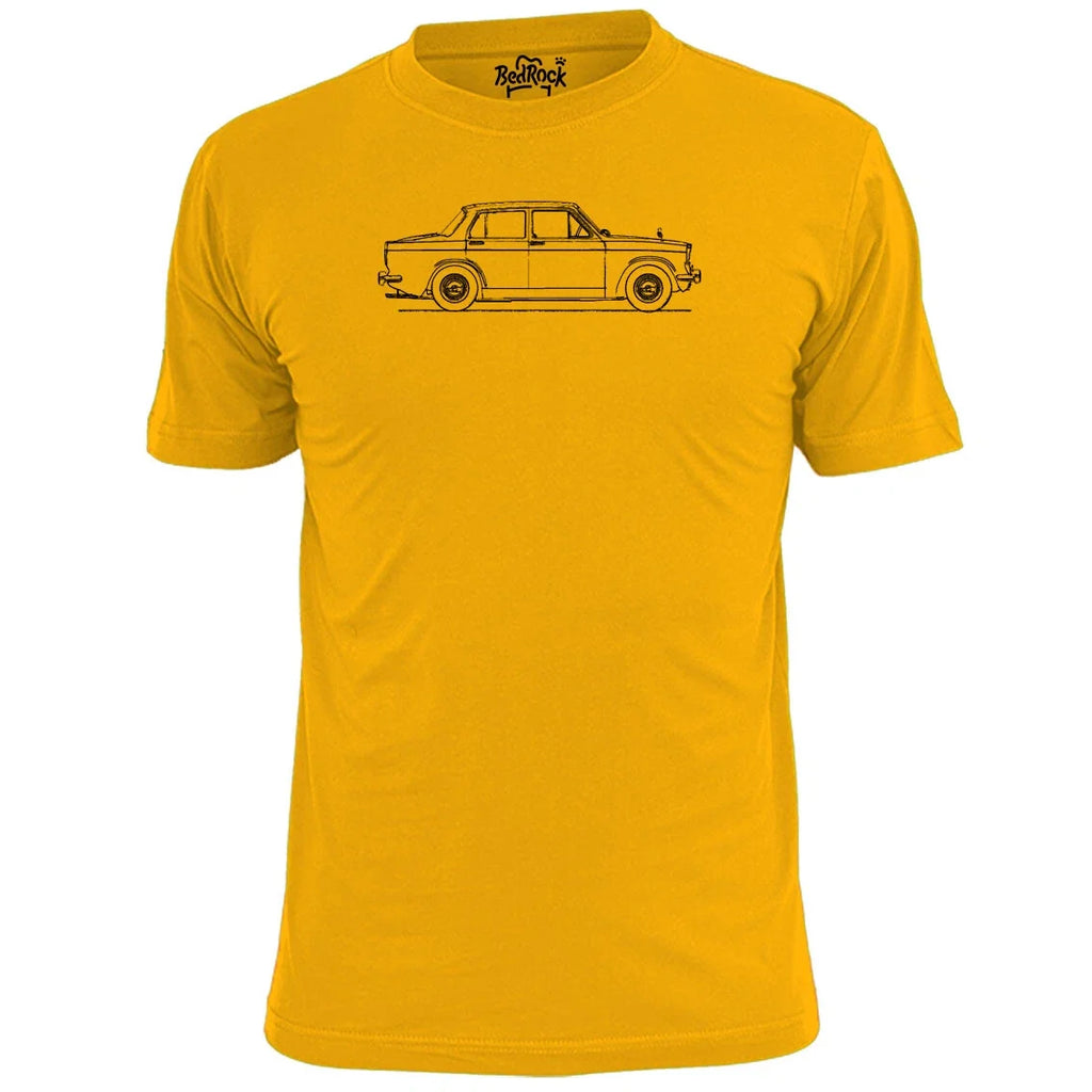 Mens Hillman Minx 1963 Car Blueprint Retro Motor - Adult & Kids T-Shirts, Sweatshirts & Hoodies apparel design preview 1