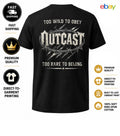 Outcast Gothic Graphic Biker Streetwear Distressed - Adult & Kids T-Shirts, Sweatshirts & Hoodies apparel design preview 1
