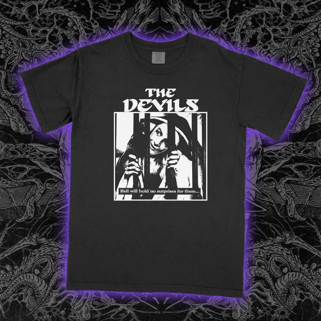The Devils 1971 Ken Russell Film Cult Horror Graphic - Adult & Kids T-Shirts, Sweatshirts & Hoodies apparel design preview 1