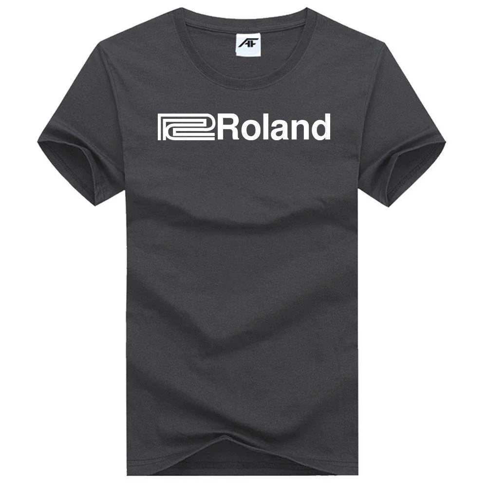 Men's Roland Printed Logo Crew Neck Summer Wear Tops - Adult & Kids T-Shirts, Sweatshirts & Hoodies apparel design preview 1