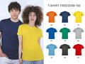 100% Cotton Mod. FREEDOM Customizable with Logos - Adult & Kids T-Shirts, Sweatshirts & Hoodies apparel design preview 1