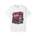 Legacy Over Likes Graphic Streetwear Bold Pink - Adult & Kids T-Shirts, Sweatshirts & Hoodies apparel design preview 1