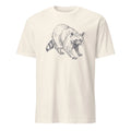 Vintage Raccoon Dark Blue Nature Graphic Aesthetic - Adult & Kids T-Shirts, Sweatshirts & Hoodies apparel design preview 1