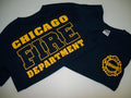 Chicago Fire TV Show Navy/Gold - Adult & Kids T-Shirts, Sweatshirts & Hoodies apparel design preview 1