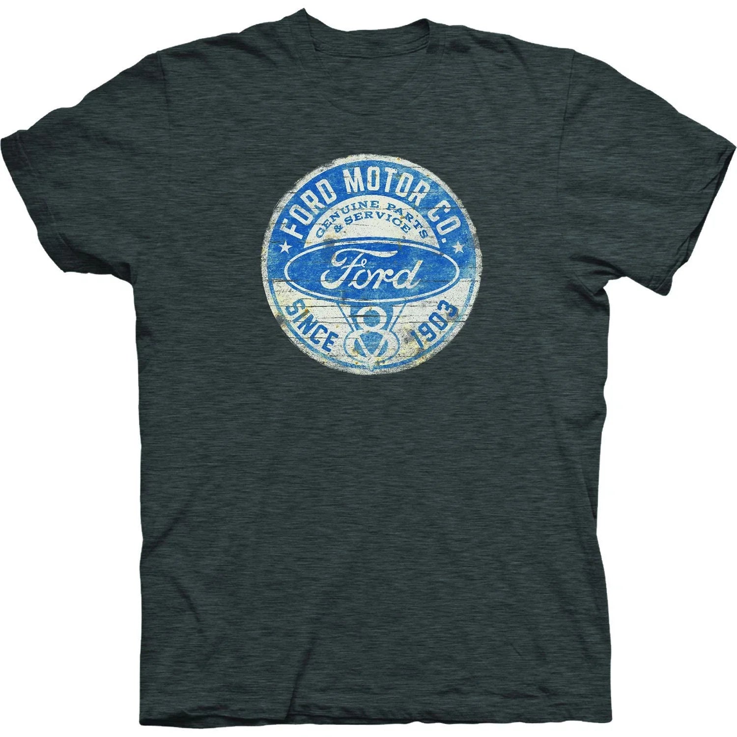 Ford Gray w/ Motor Company Since 1903 V8 Emblem - Adult & Kids T-Shirts, Sweatshirts & Hoodies apparel design preview 1