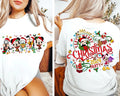 2-Sided Very Merry Christmas Friends Group Gift For - Adult & Kids T-Shirts, Sweatshirts & Hoodies apparel design preview 1
