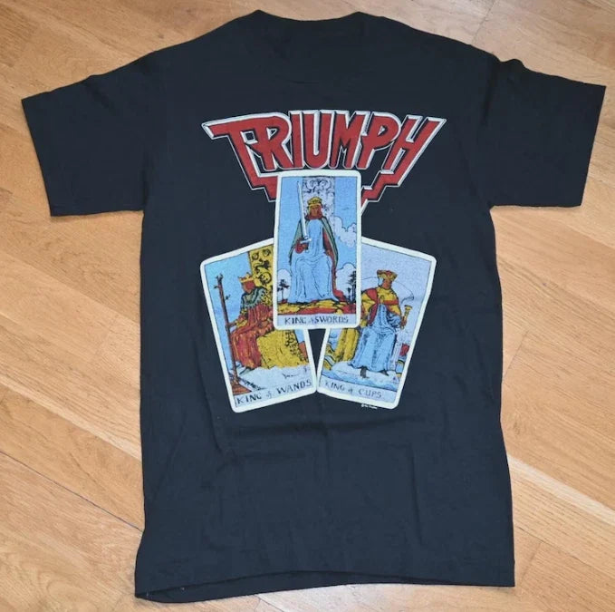 Vintage Graphic TRIUMPH The Sports Of Kings Concert - Adult & Kids T-Shirts, Sweatshirts & Hoodies apparel design preview 1