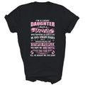 I'm A Lucky Daughter I Have Crazy Dad Gift - Adult & Kids T-Shirts, Sweatshirts & Hoodies apparel design preview 1