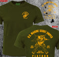 NEW MARINE SCOUT SNIPER PLATOON HQ - Adult & Kids T-Shirts, Sweatshirts & Hoodies apparel design preview 1