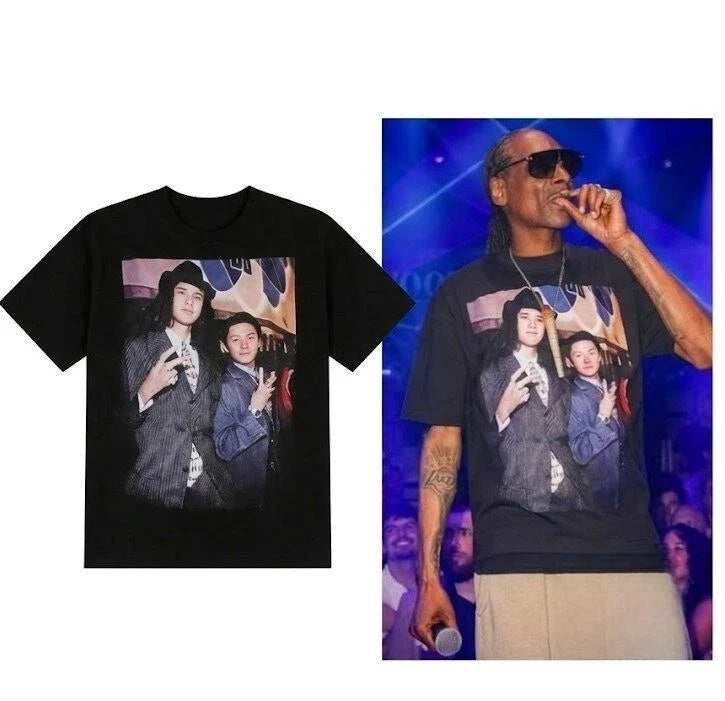 Snoop Dogg Wearing Viral Photo Graphic Meme - Adult & Kids T-Shirts, Sweatshirts & Hoodies apparel design preview 1