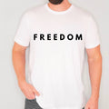 Freedom Charlie Kirk White - Adult & Kids T-Shirts, Sweatshirts & Hoodies apparel design preview 1