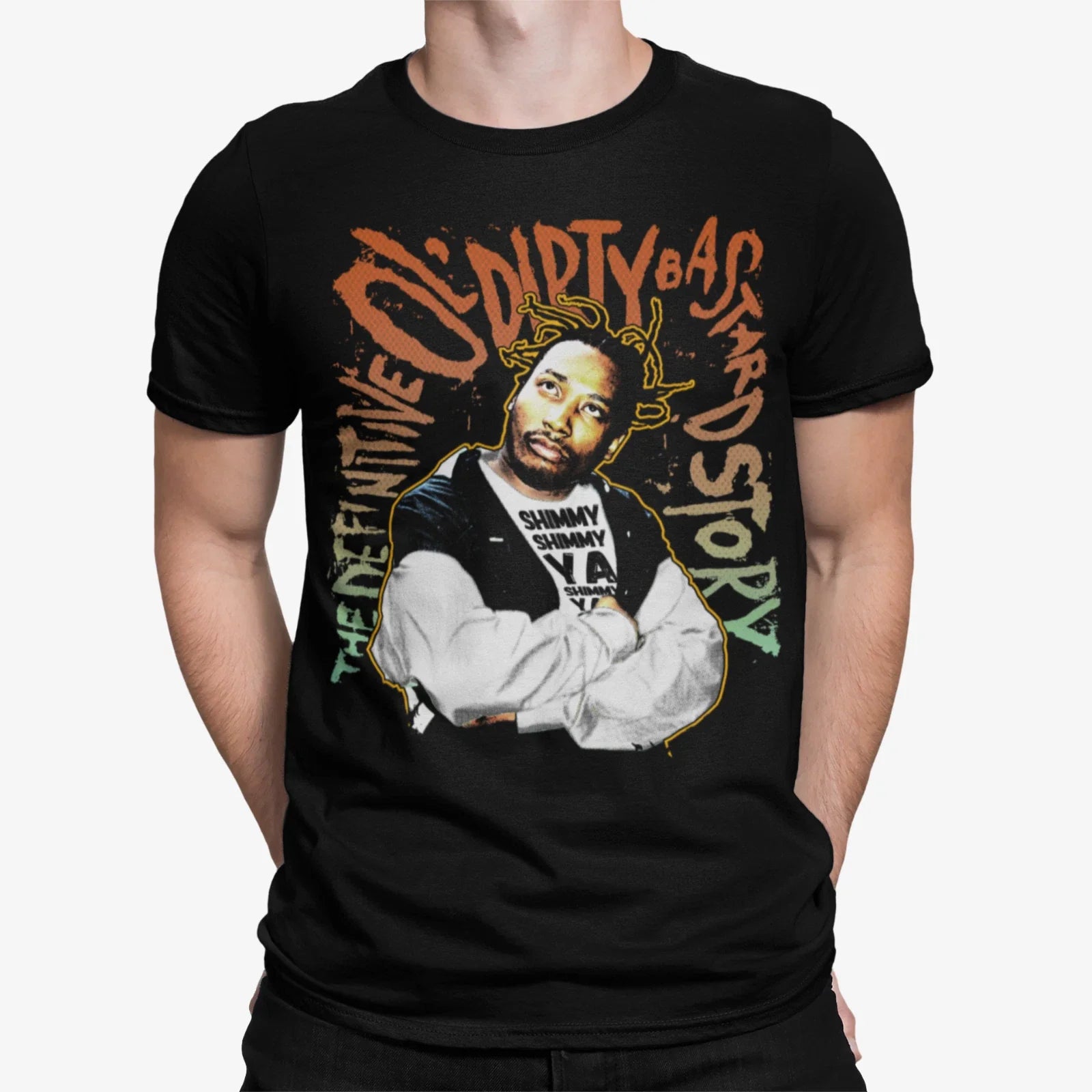 ODB Ol Dirty Bastard Splash Shimmy Ya Retro 90s Hip - Adult & Kids T-Shirts, Sweatshirts & Hoodies apparel design preview 1