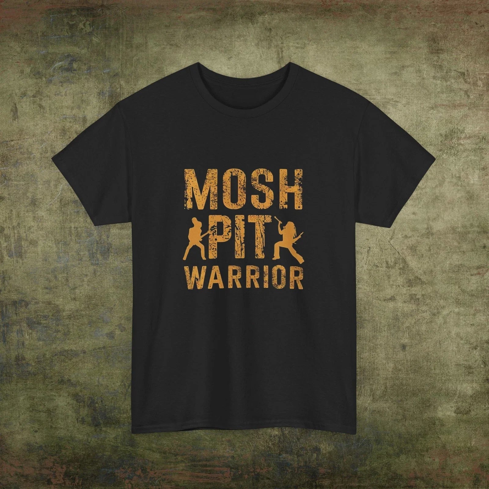 Mosh Pit Warrior" Hardcore Metal Graphic Thrash - Adult & Kids T-Shirts, Sweatshirts & Hoodies apparel design preview 1