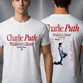 Charlie Puth World Tour 2026, Concert Whatever's - Adult & Kids T-Shirts, Sweatshirts & Hoodies apparel design preview 1