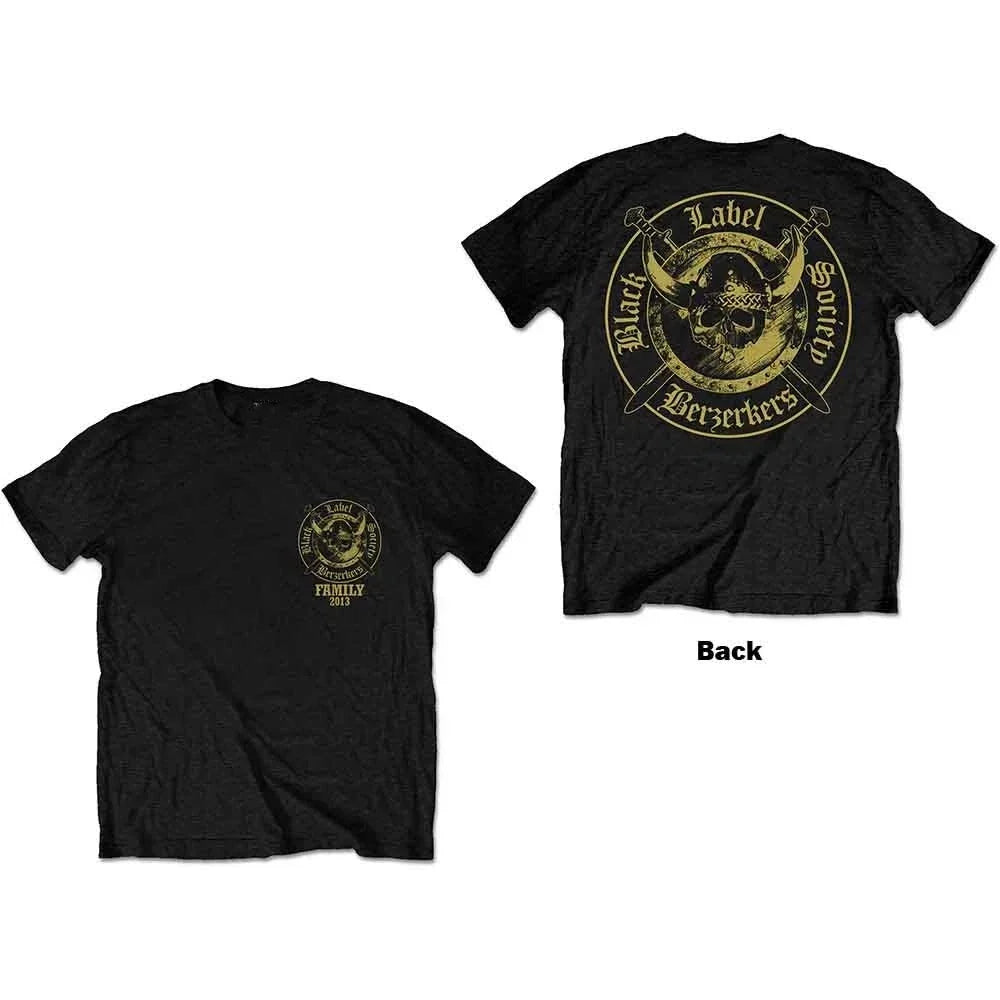 Black Label Society 'Berzerkers' NEW - Adult & Kids T-Shirts, Sweatshirts & Hoodies apparel design preview 1